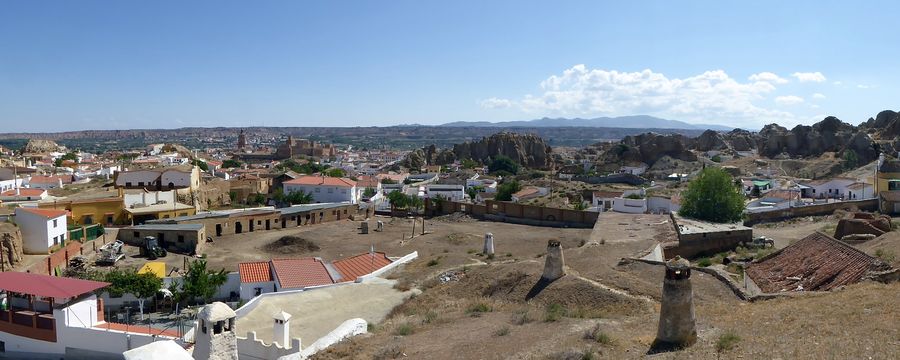 Guadix in Andalusien
